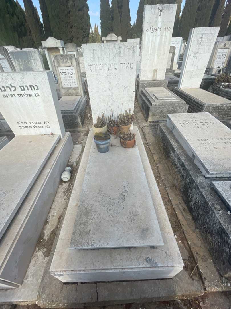 קברו של מאיר מיקי שורץ