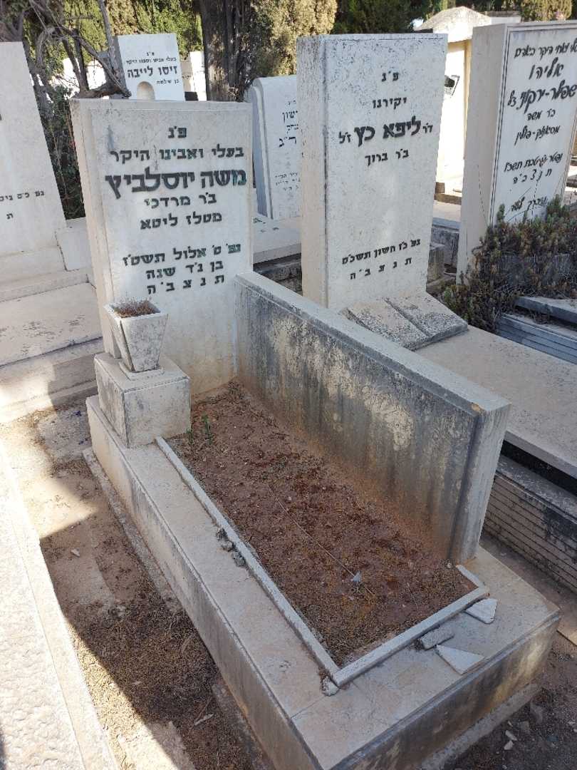 קברו של משה יוסלביץ. תמונה 2