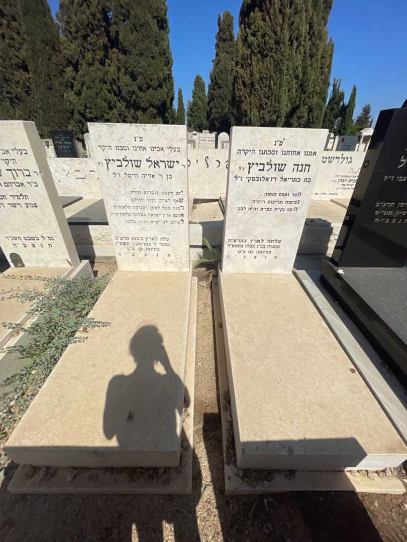 קברו של ישראל שולביץ. תמונה 1