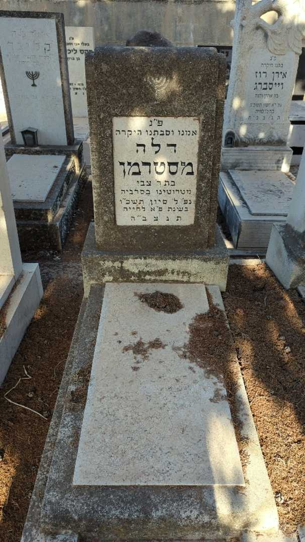 קברו של דלה מסטרמן. תמונה 1