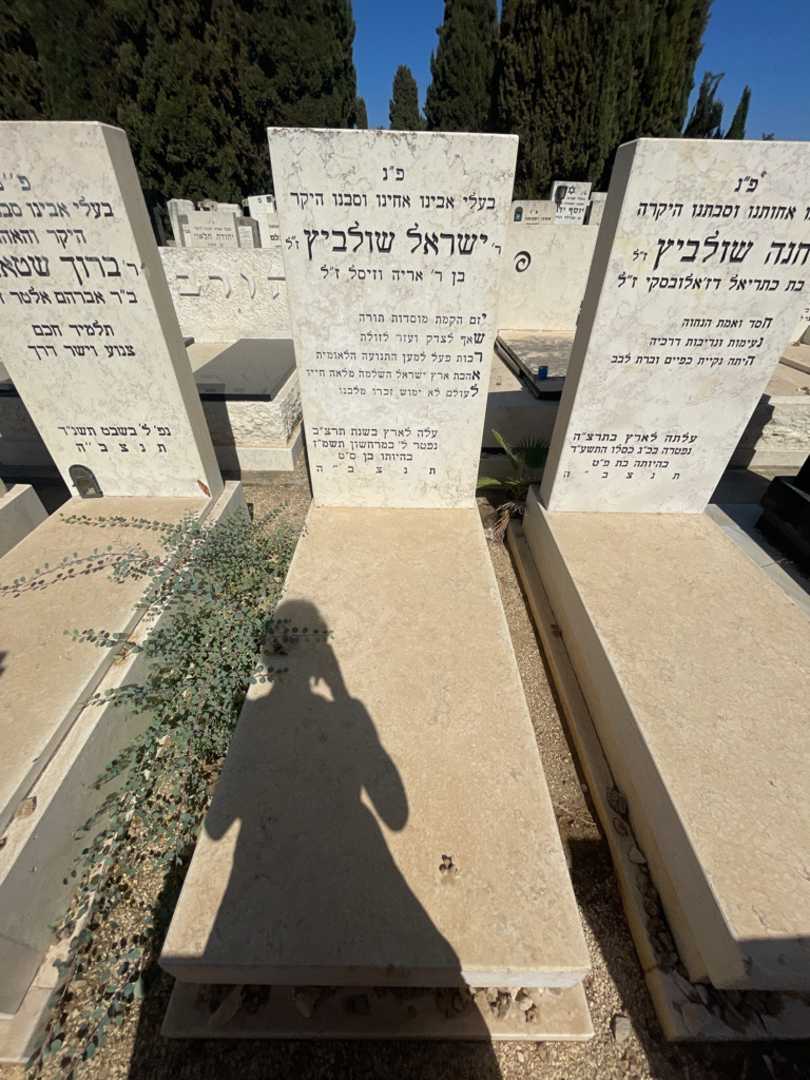 קברו של ישראל שולביץ. תמונה 2