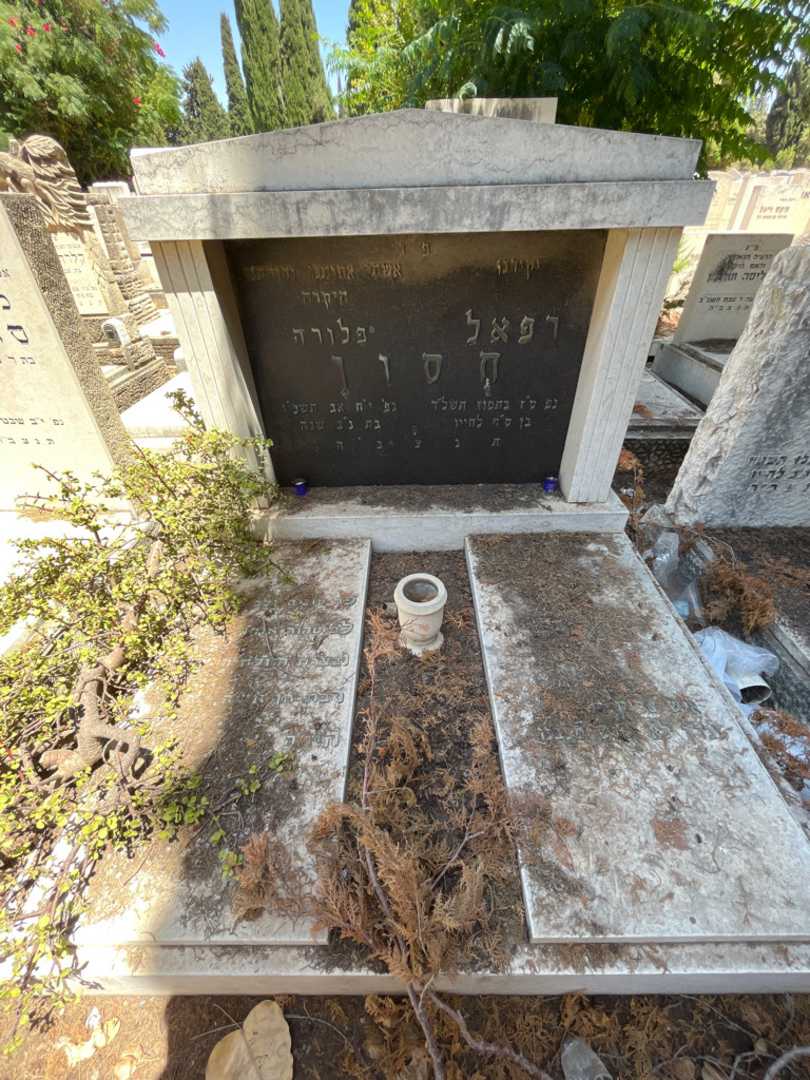 קברו של פלורה חסון. תמונה 2