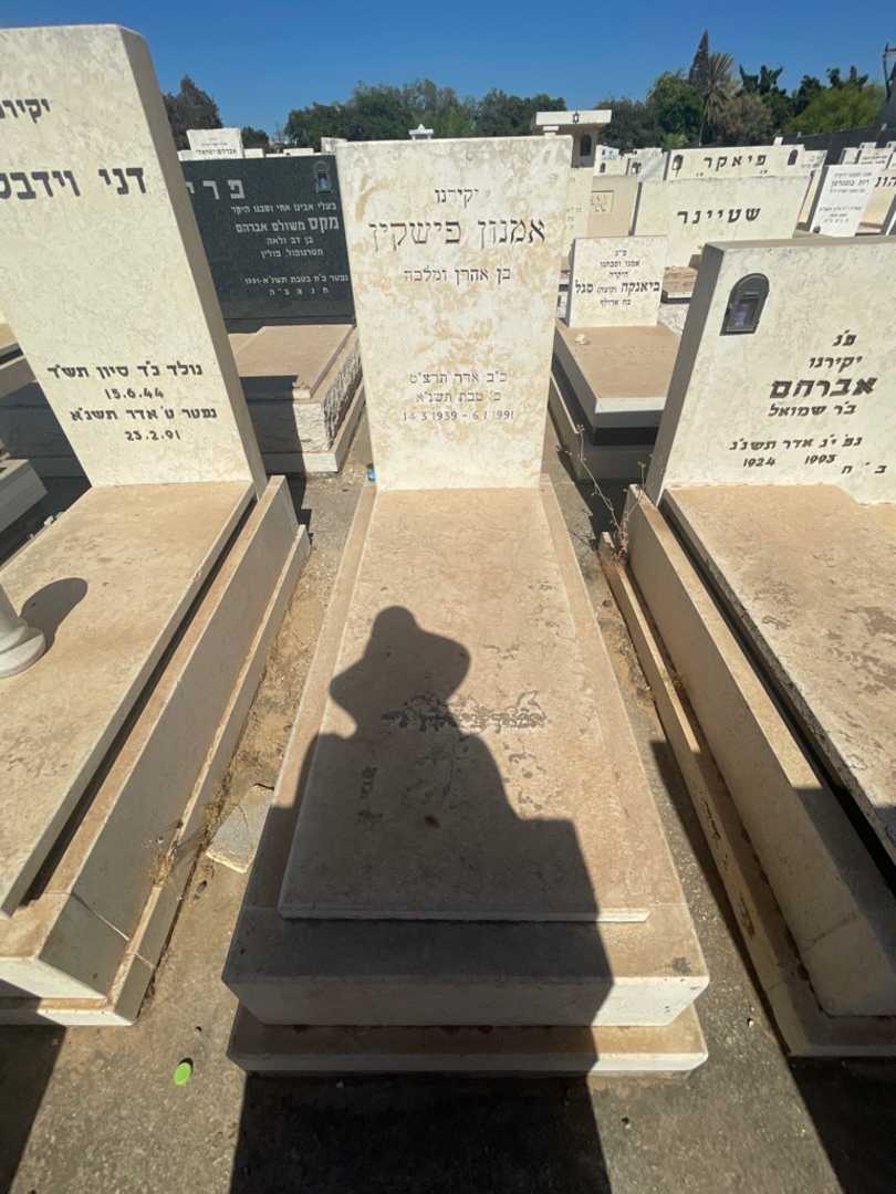 קברו של אמנון פישקין