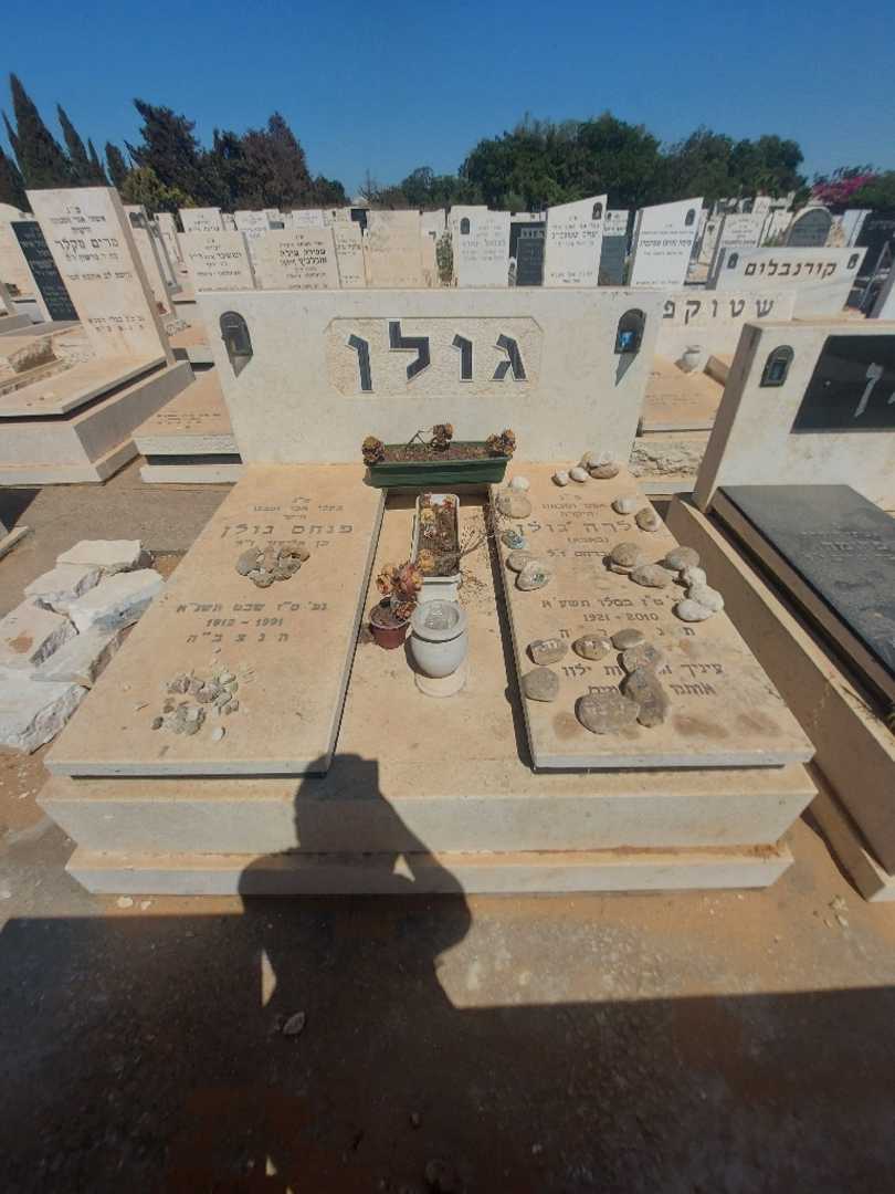 קברו של פנחס גולן. תמונה 2