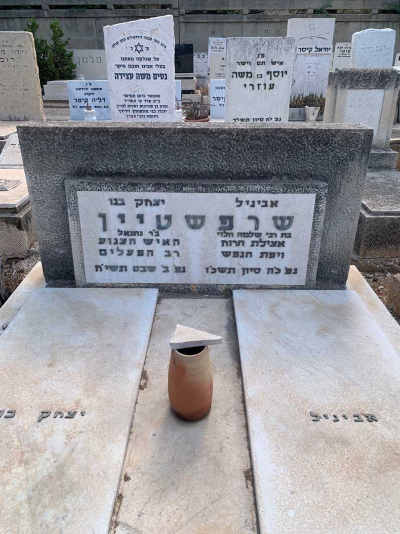 קברו של אביגיל שרפשטיין. תמונה 1