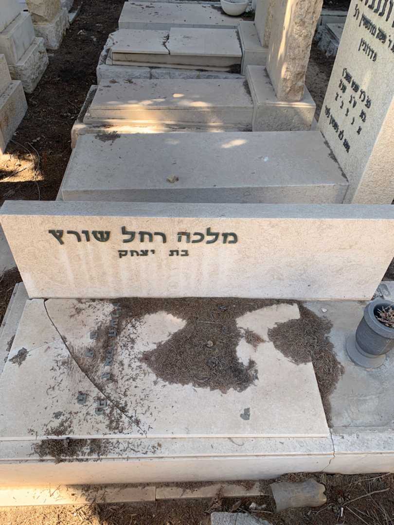 קברו של מלכה רחל שורץ. תמונה 1