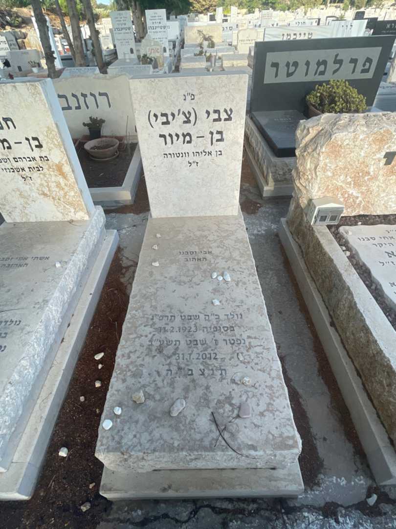 קברו של צבי "צ'יבי" בן-מיור