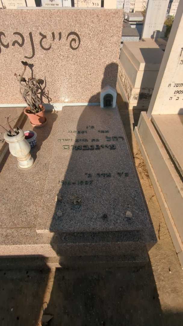 קברו של רחל פייגנבאום. תמונה 1