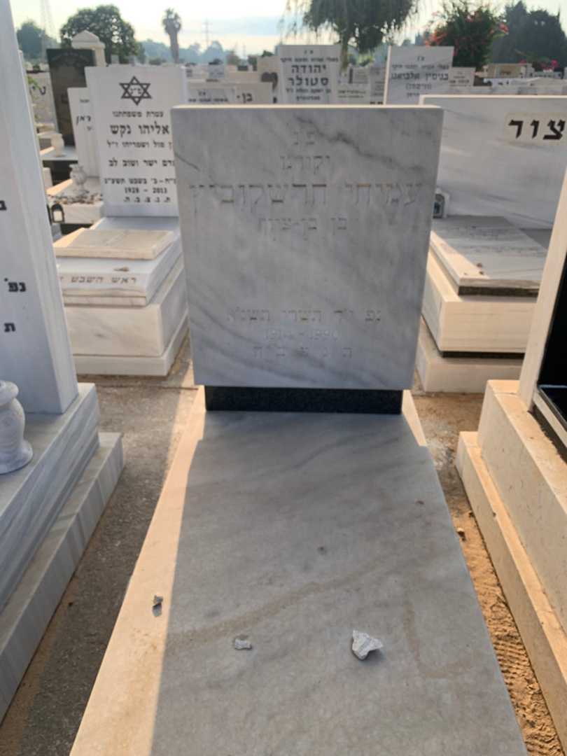 קברו של עמיחי חלשקוביץ