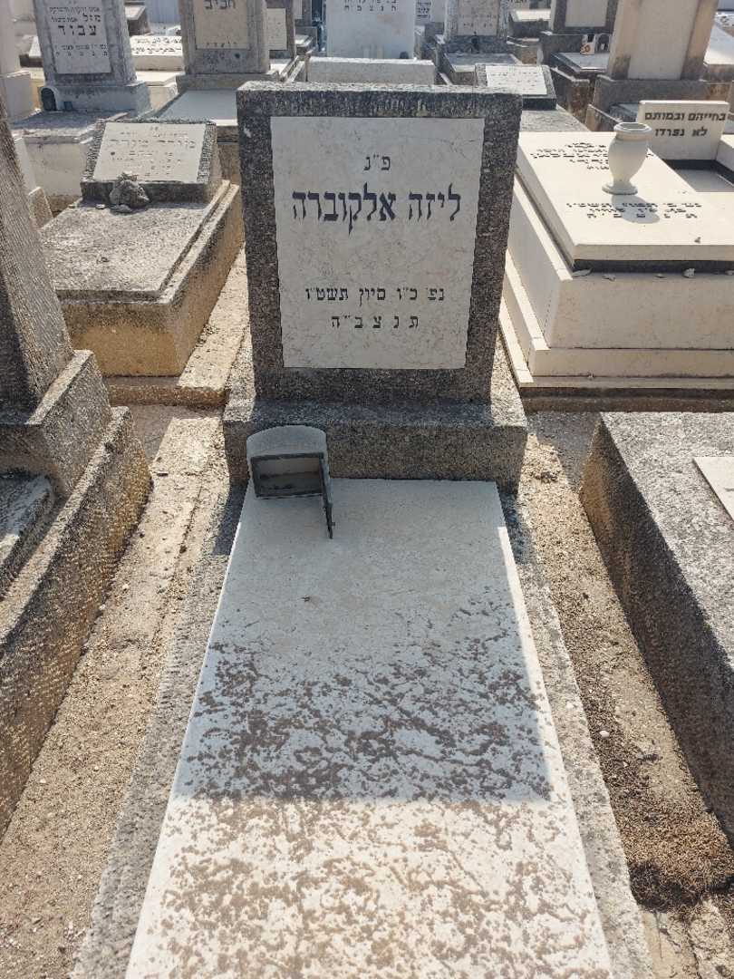 קברו של ליזה אלקוברה