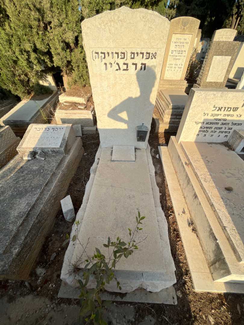קברו של אפרים "פרויקה" הרבג'יו