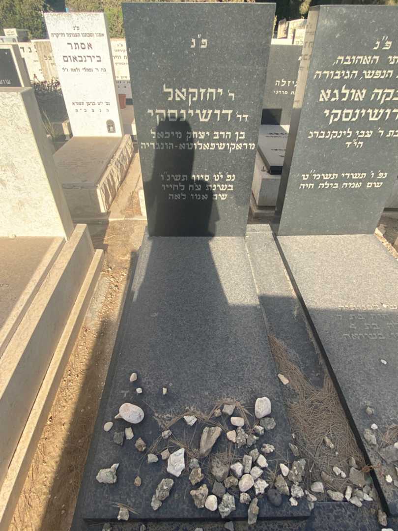 קברו של יחזקאל דושינסקי. תמונה 1