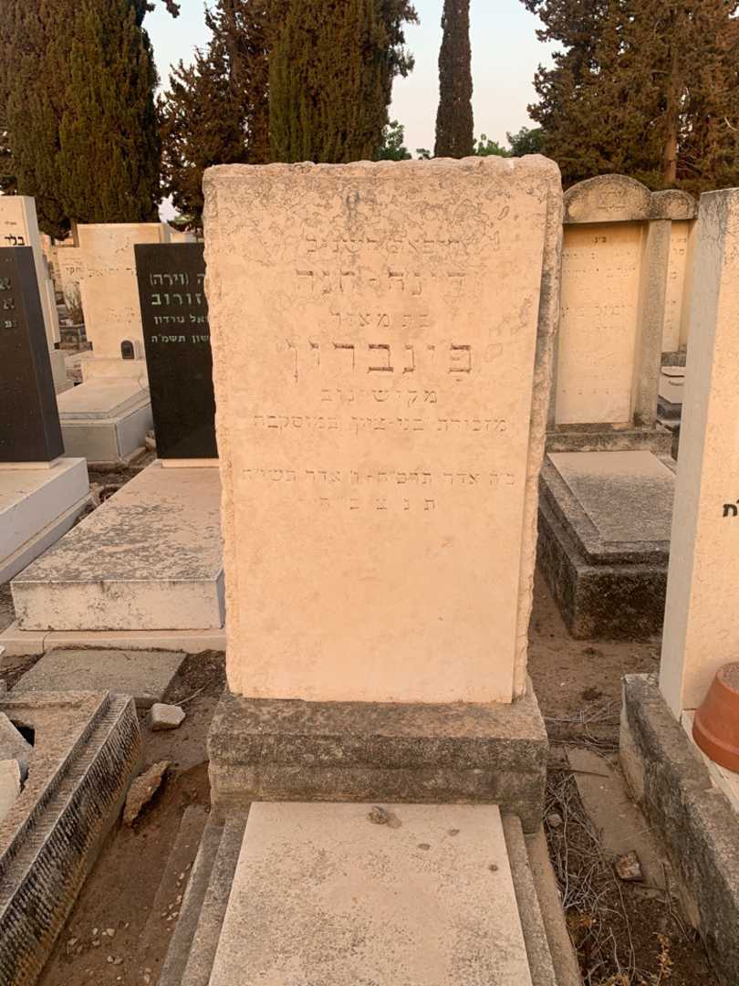 קברו של דטנה-חנה פינברון
