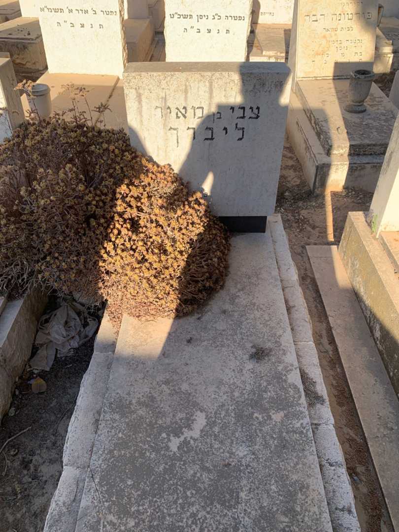 קברו של צבי ליברך. תמונה 1