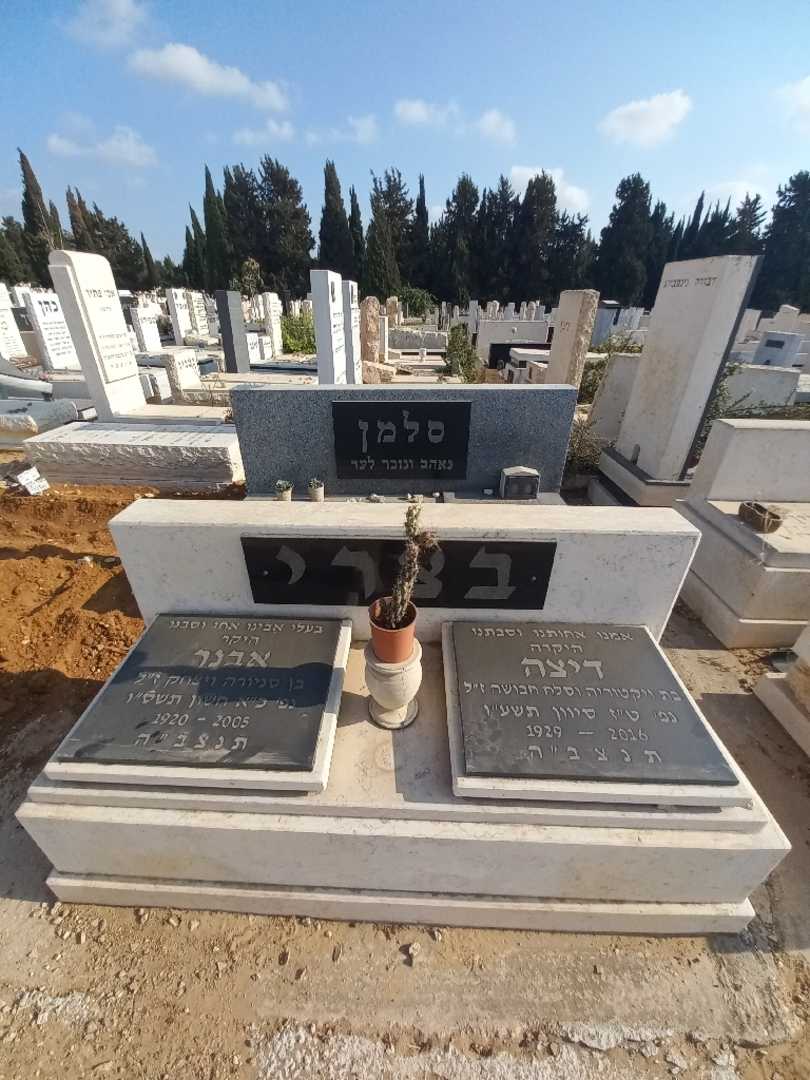 קברו של אבנר בצרי