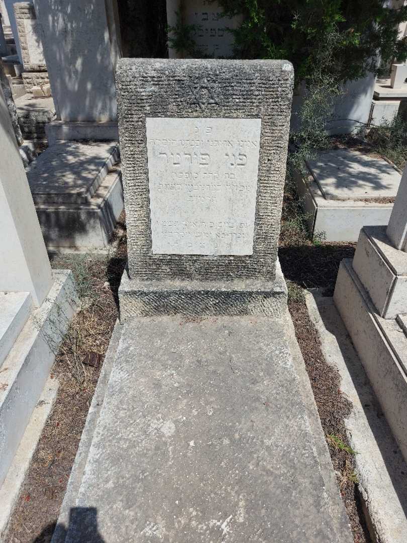 קברו של פני פורטר