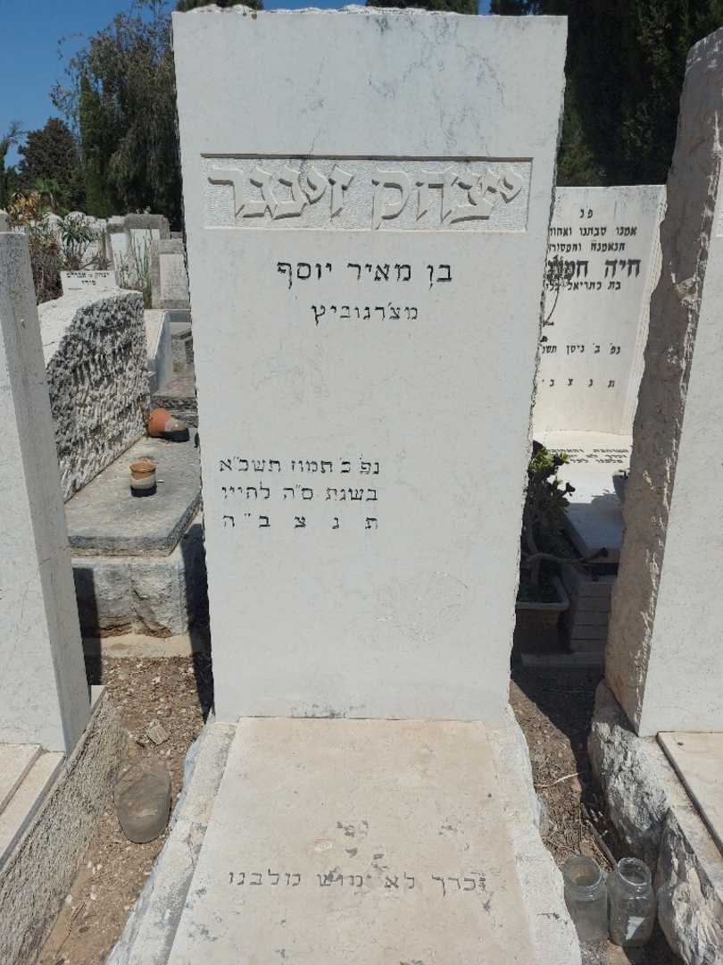קברו של יצחק זינגר. תמונה 2