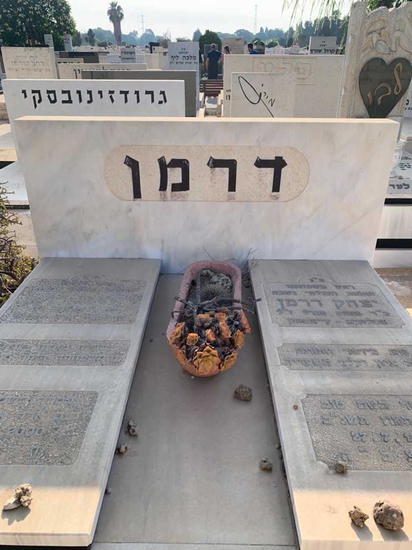 קברו של יצחק דרמן. תמונה 1