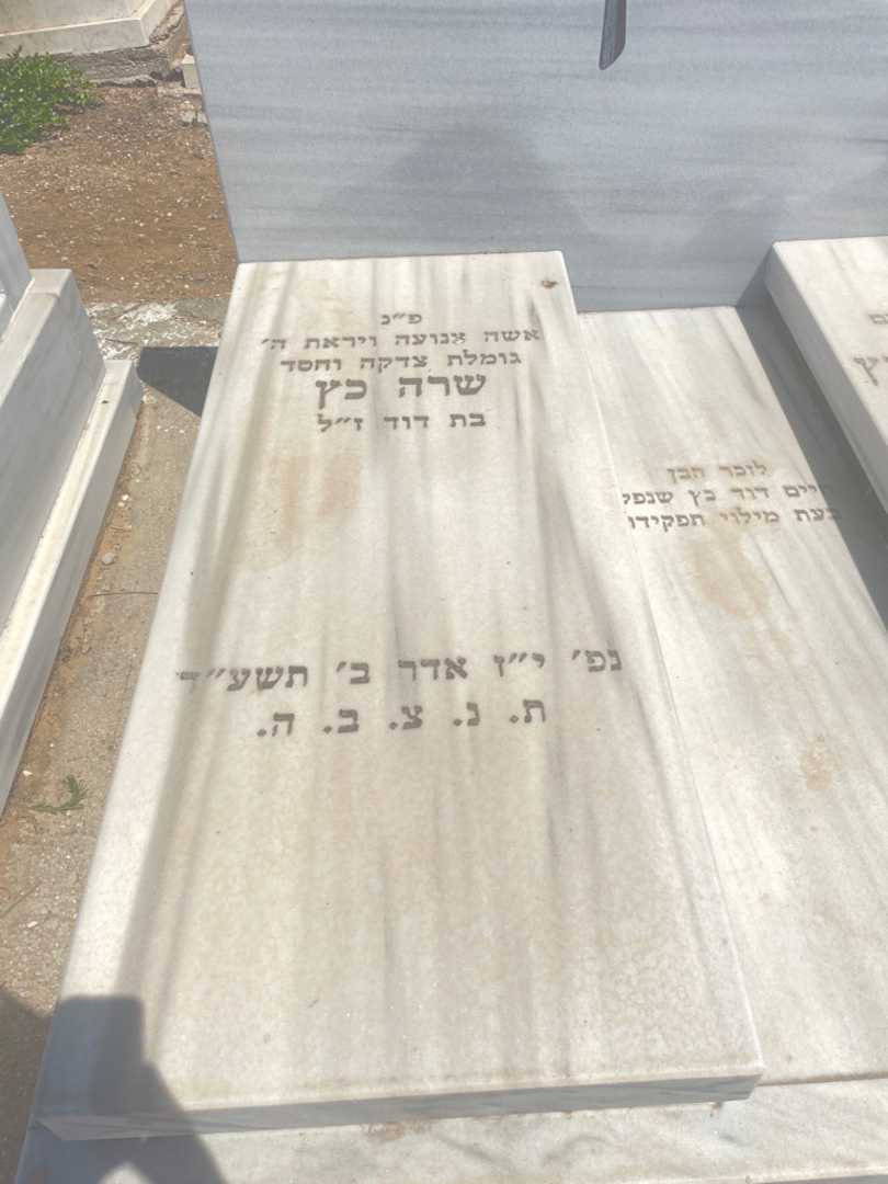 קברו של שרה כץ. תמונה 2