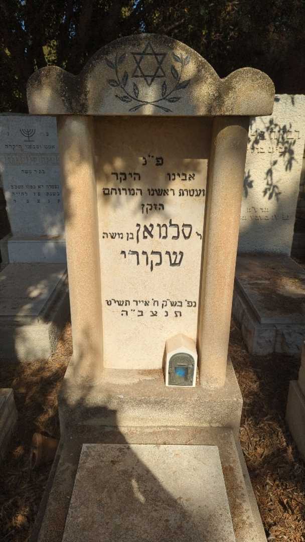 קברו של סלמאן שקורי