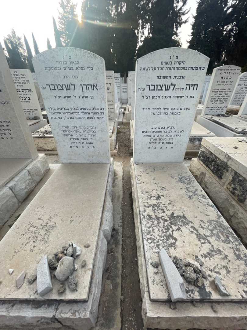 קברו של חיה "קלרה" לשצובר. תמונה 2