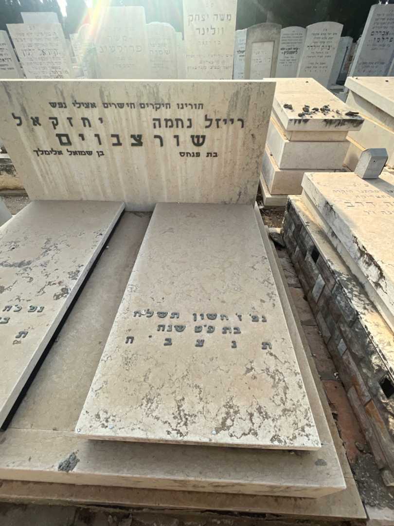 קברו של רייזל נחמה שורצבוים. תמונה 2