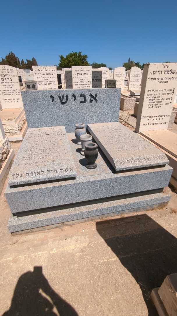 קברו של יצחק אבישי. תמונה 2