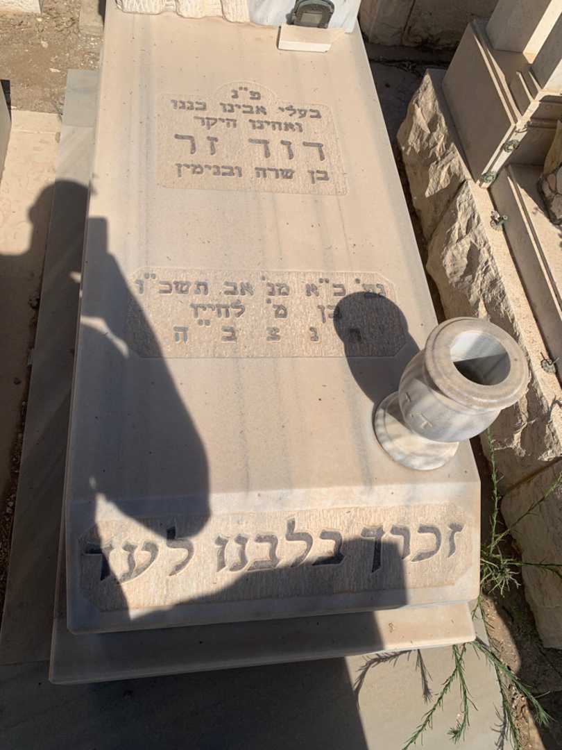 קברו של דוד זר. תמונה 2