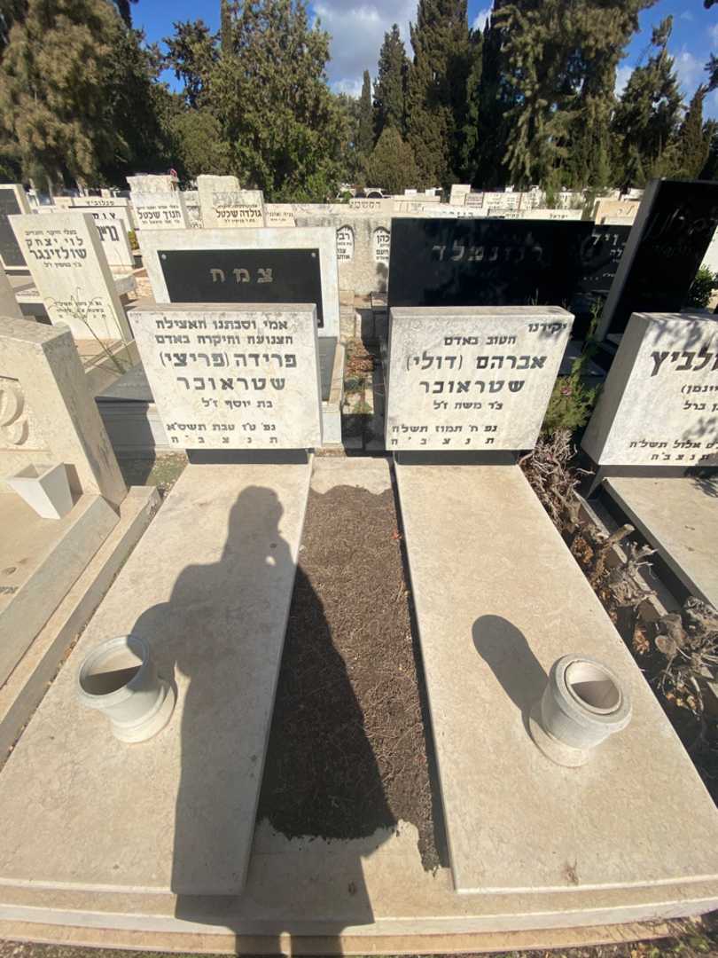 קברו של פרידה "פריצי" שטראוכר. תמונה 1