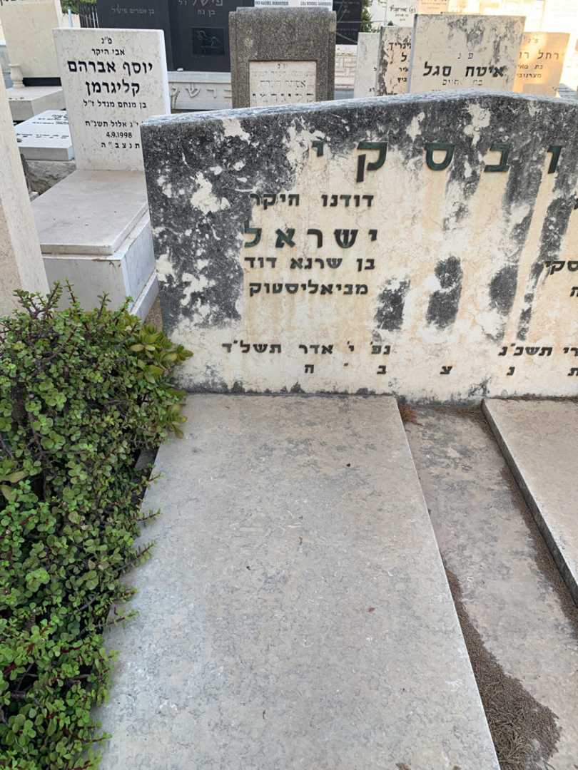 קברו של ישראל ינובסקי. תמונה 2