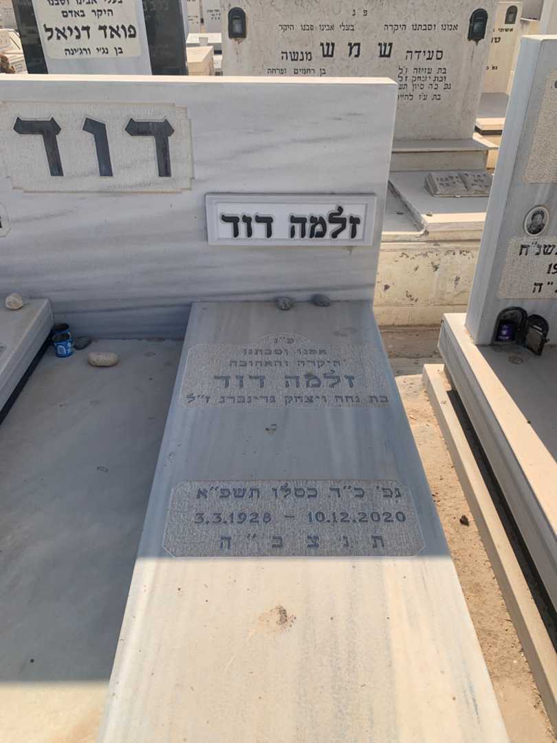 קברו של זלמה דוד גרינברג. תמונה 2