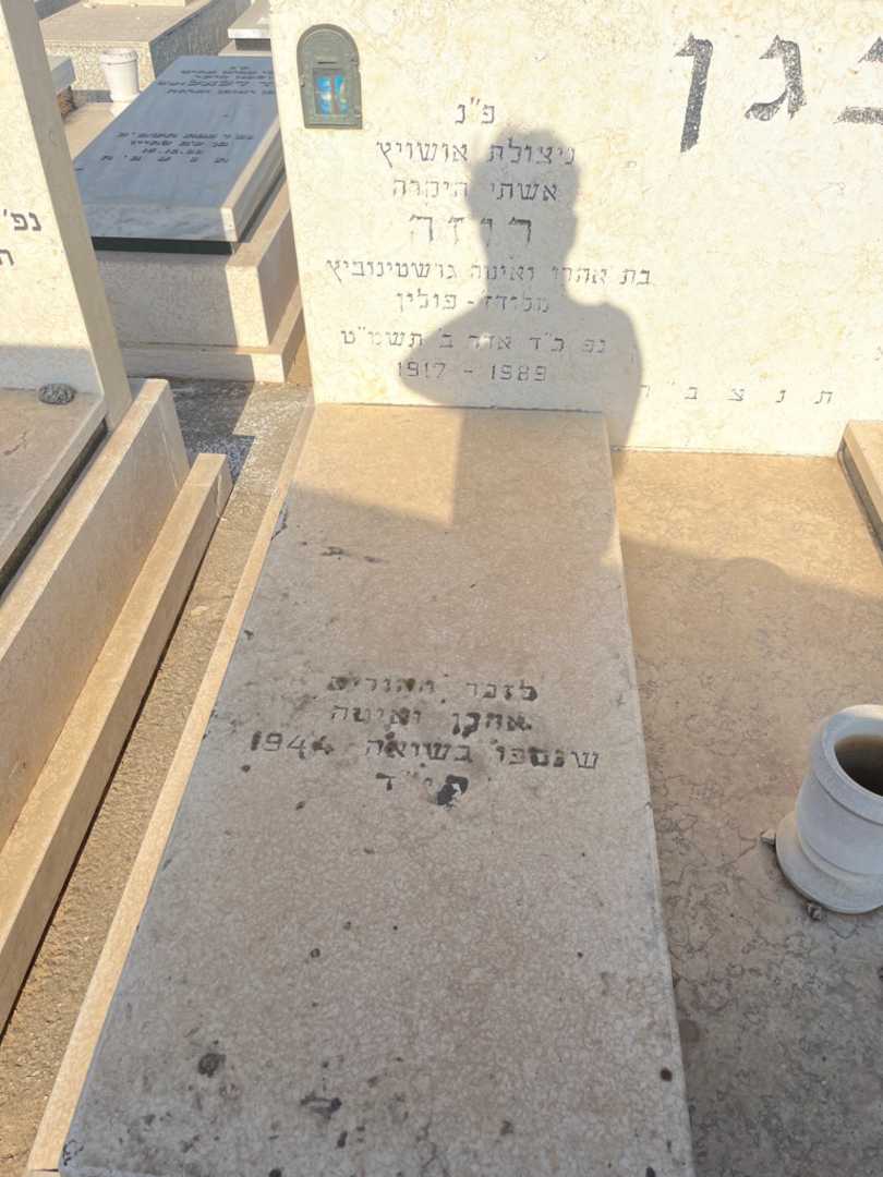 קברו של רוזה כגן. תמונה 2