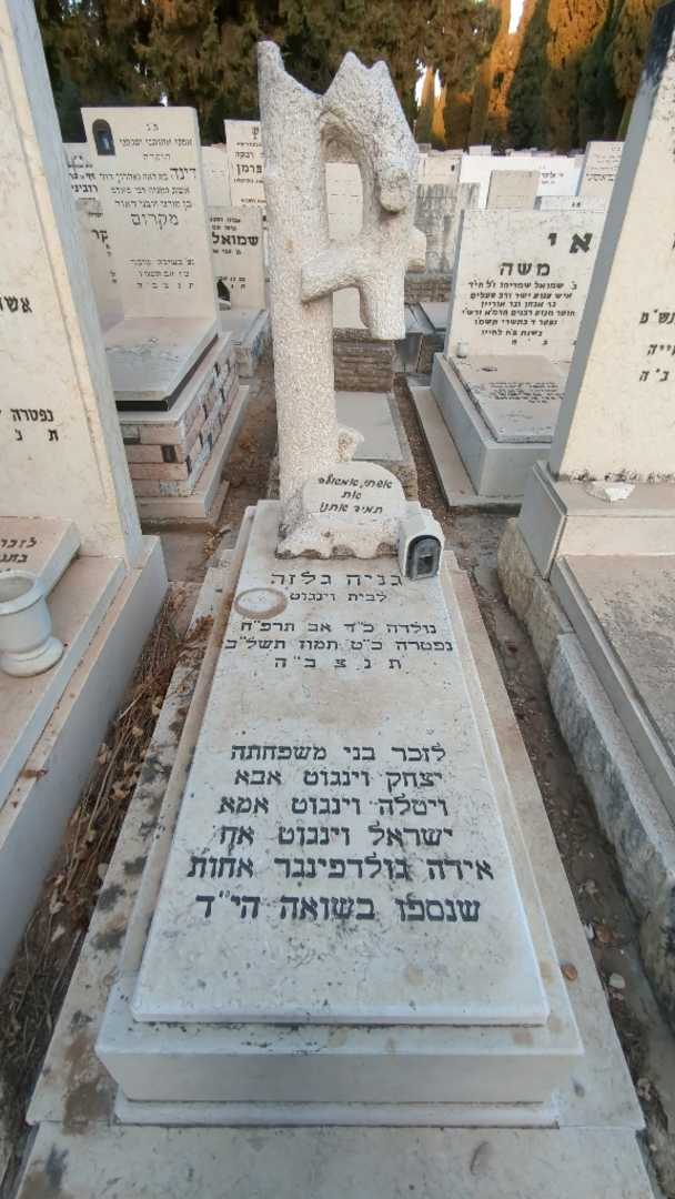 קברו של אידה גולדפינגר