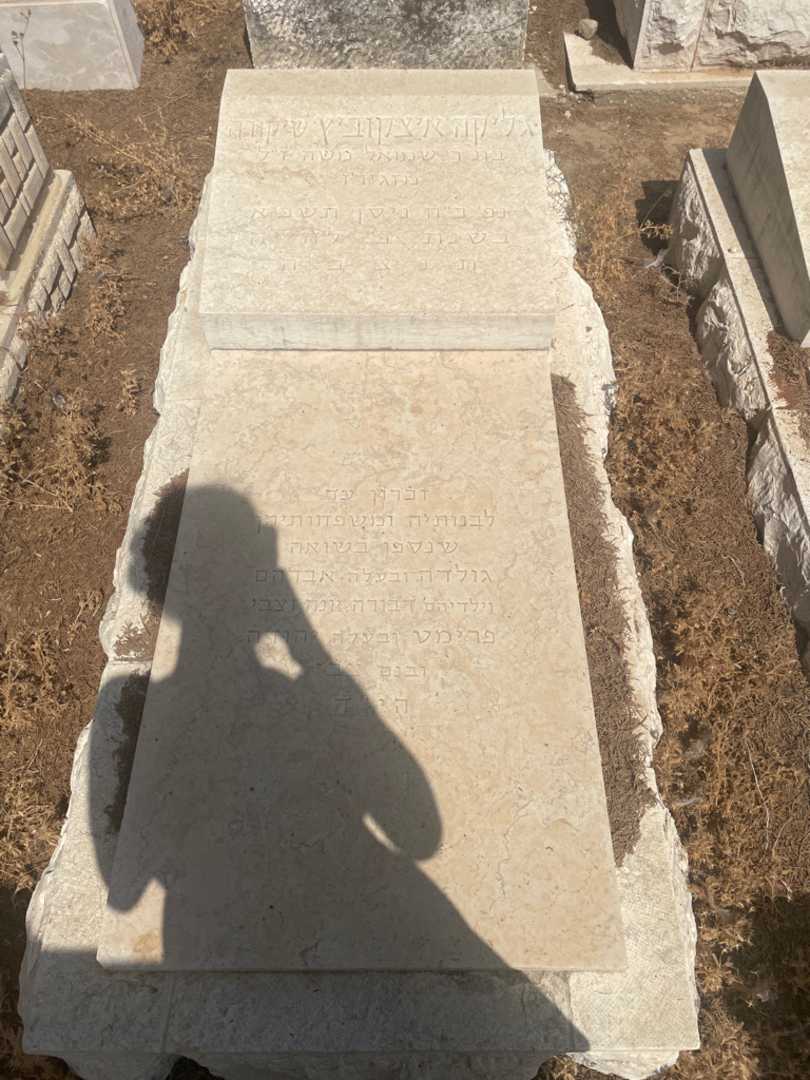 קברו של גליקה "שיקורה" איצקוביץ. תמונה 2