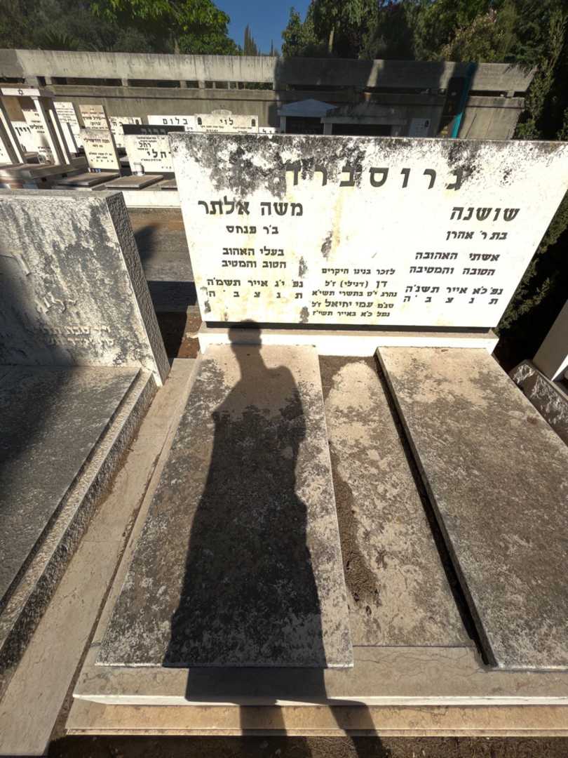קברו של משה אלתר גרוסברד. תמונה 2