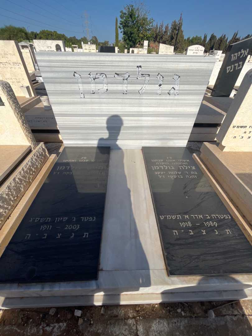 קברו של חיים גולדמן. תמונה 2