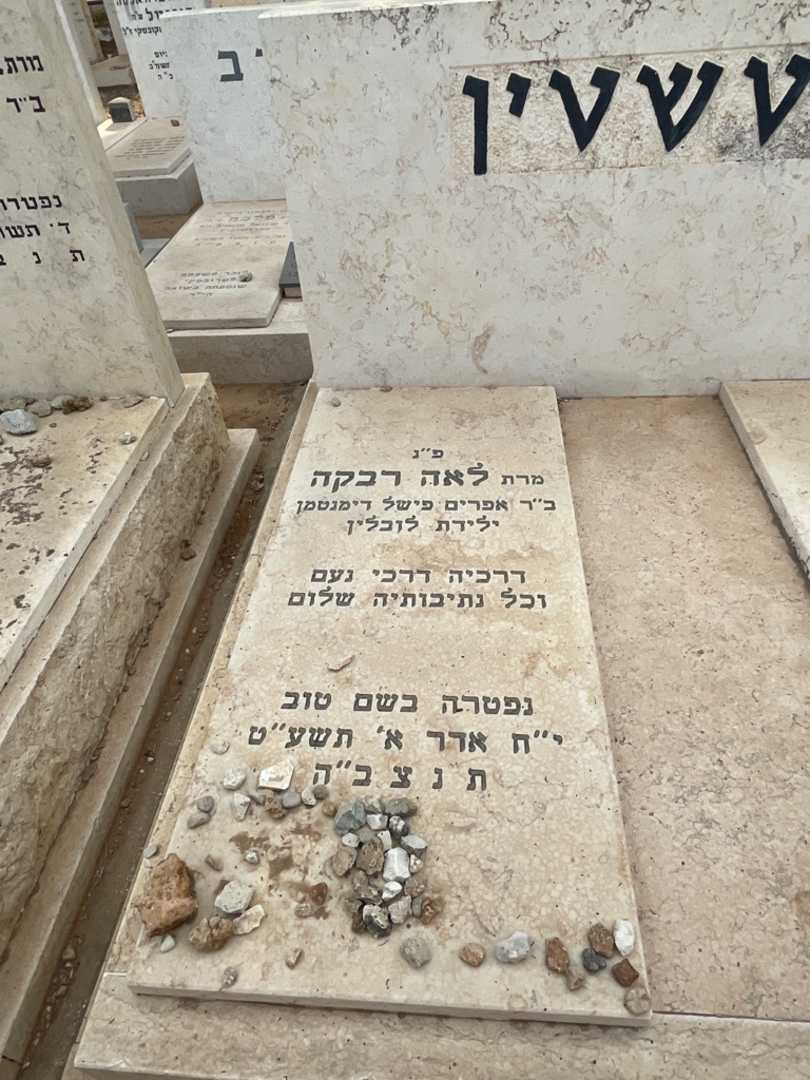 קברו של לאה רוטשטין. תמונה 2