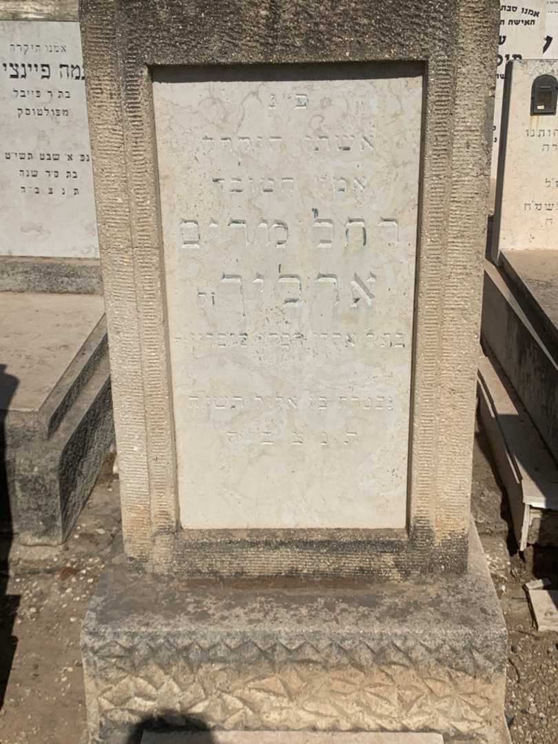 קברו של רחל מרים ארליך