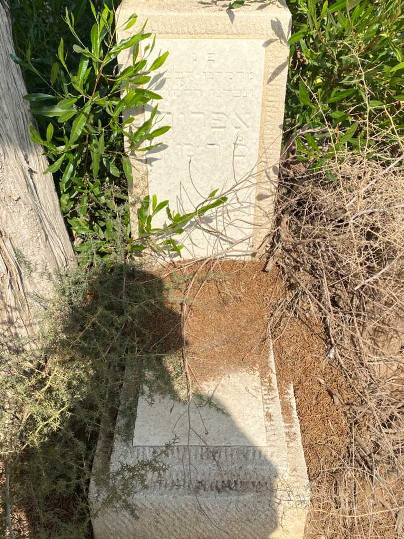 קברו של אפרים לרמן. תמונה 1
