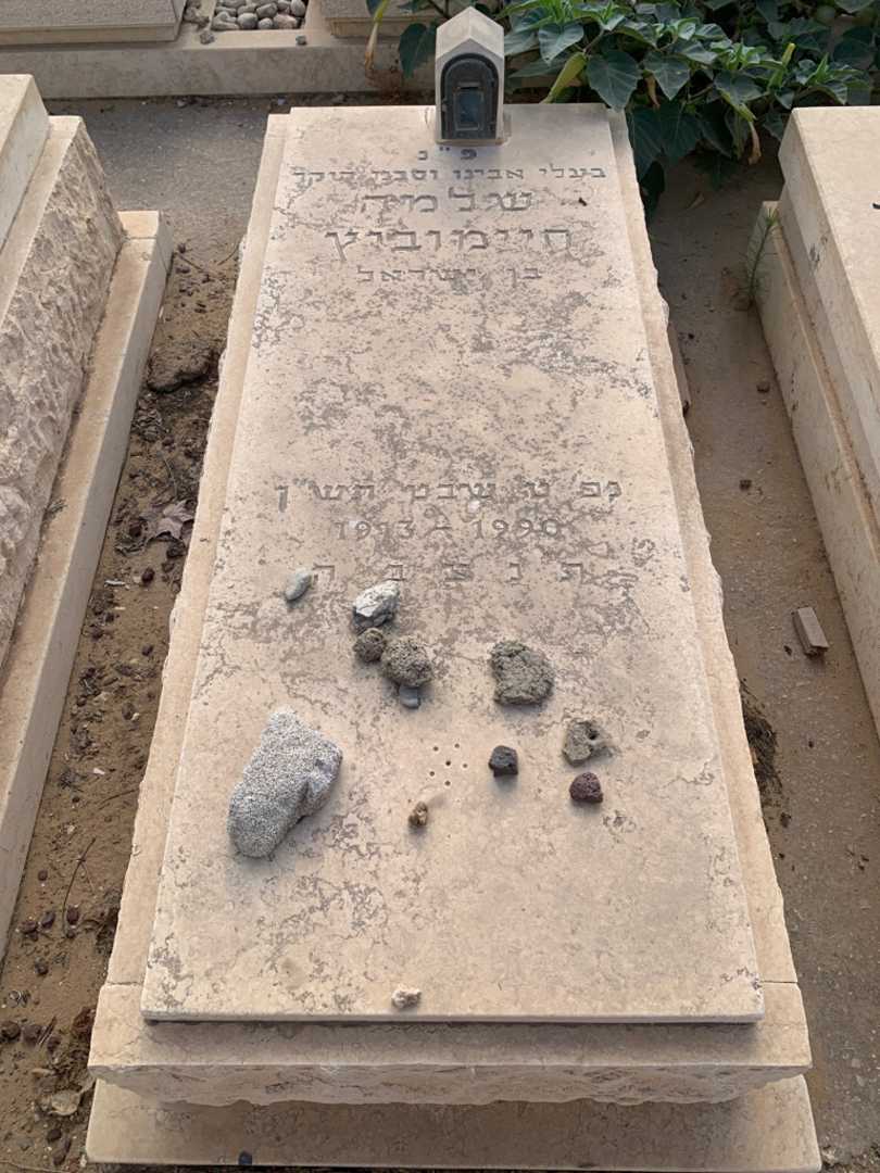 קברו של שלמה חיימוביץ