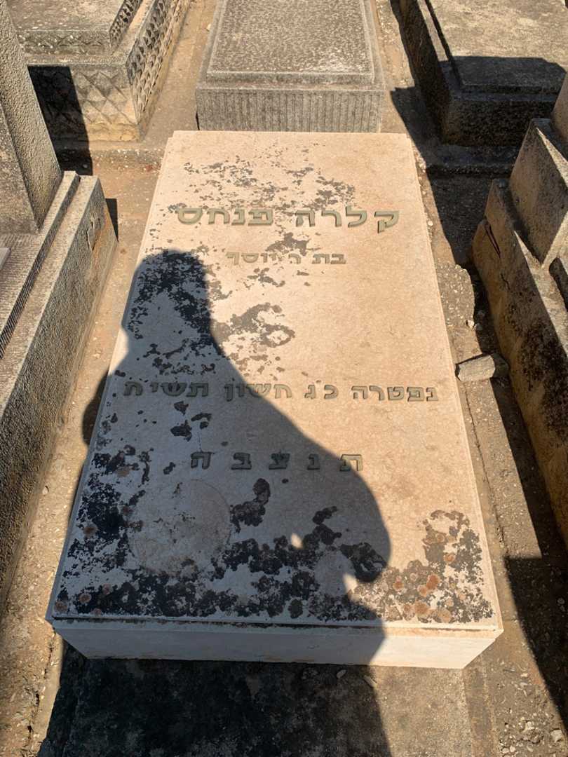 קברו של קלרה פנחס