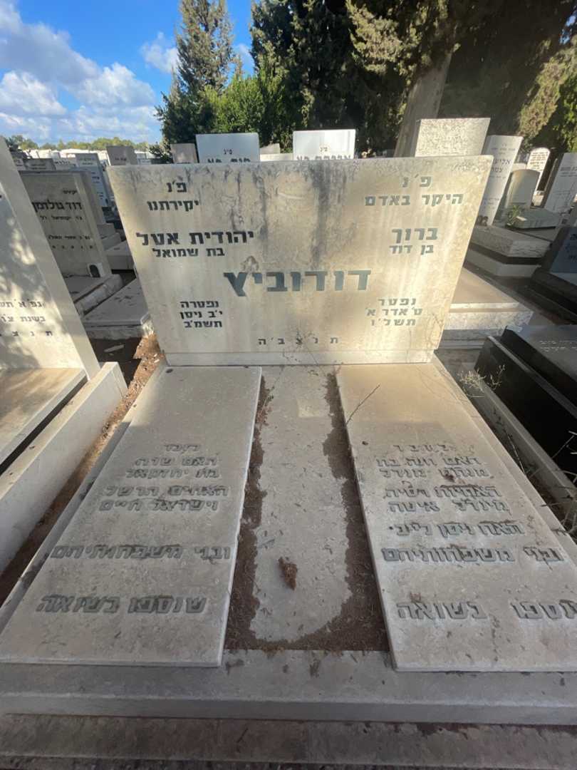 קברו של יהודית אטל דודוביץ. תמונה 1