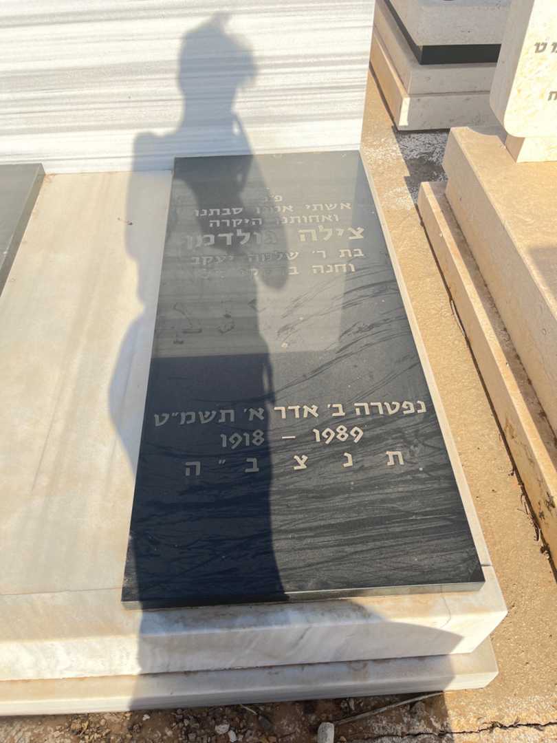 קברו של צילה גולדמן. תמונה 2