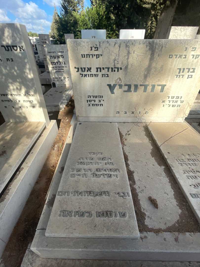 קברו של יהודית אטל דודוביץ. תמונה 2