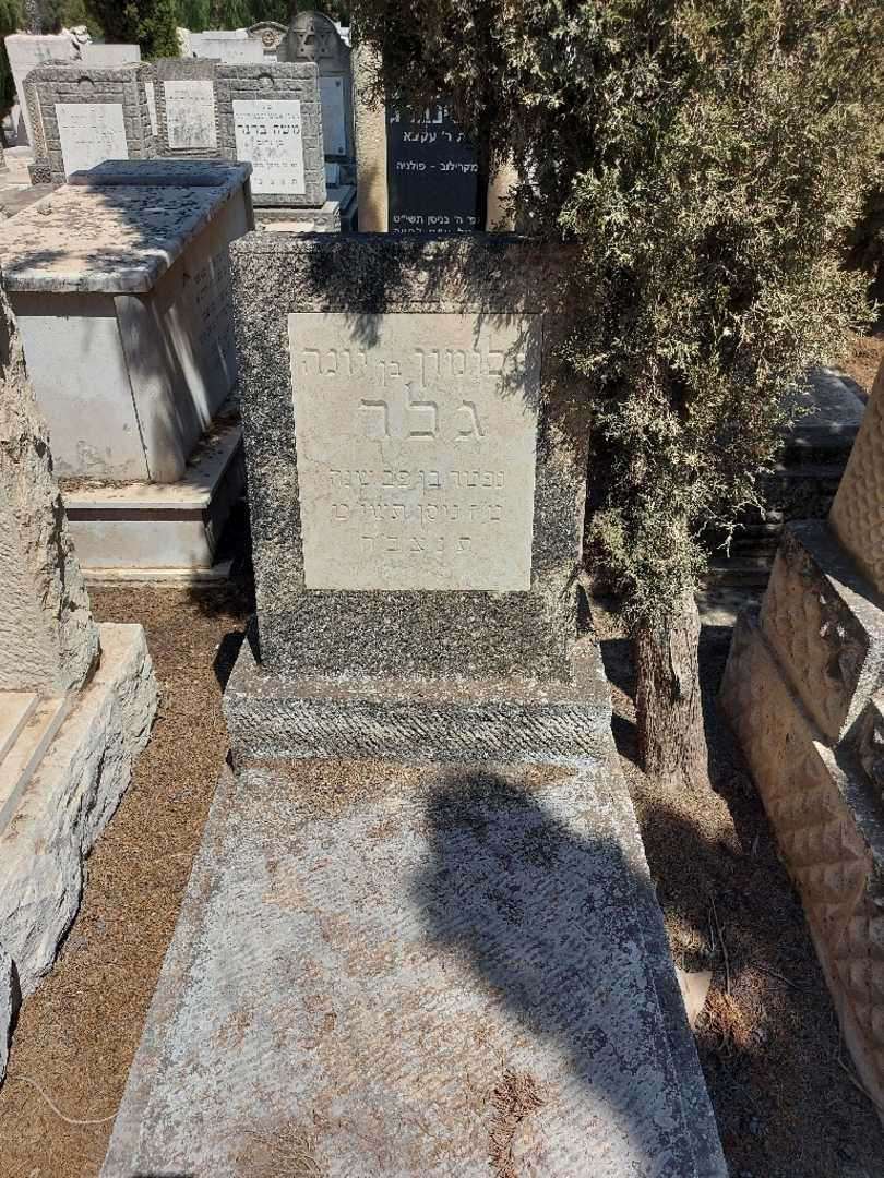 קברו של סלומון גלר