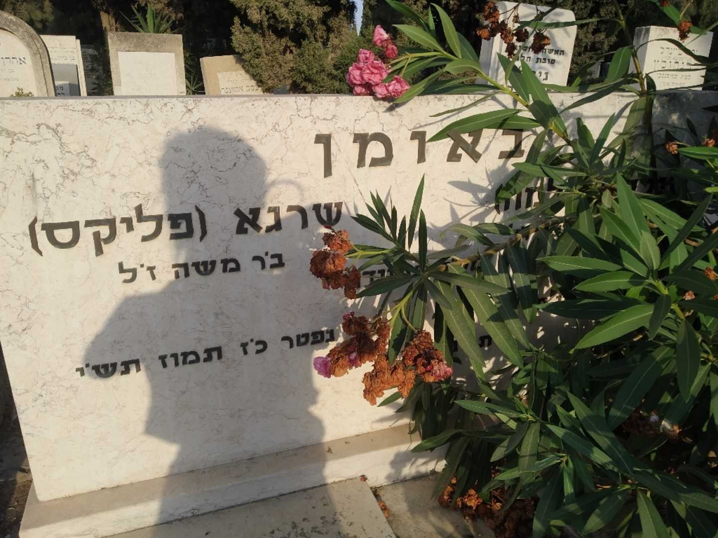 קברו של שרגא "פליקס" באומן. תמונה 3