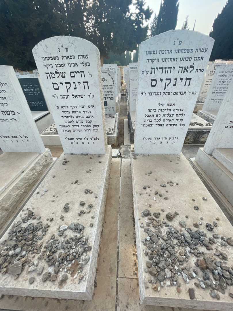 קברו של לאה יהודית חינקיס. תמונה 1