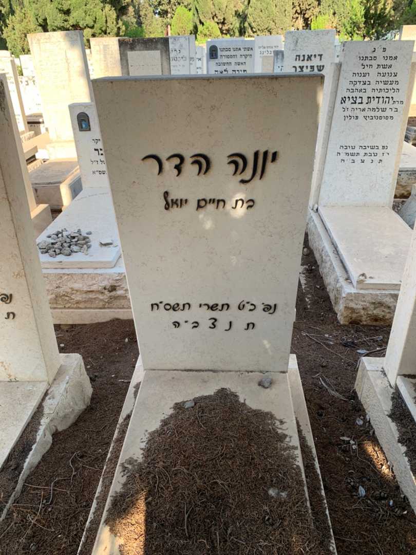 קברו של יונה הדר