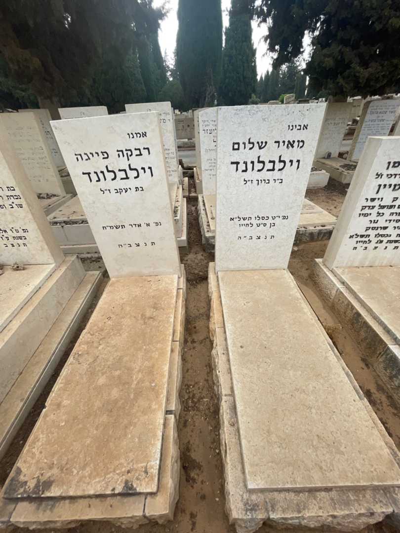 קברו של רבקה פייגה וילבלונד. תמונה 1