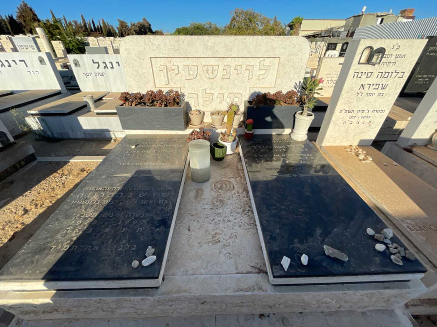 קברו של שושנה רוזה לוינשטין מילר. תמונה 1